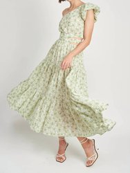 Jemma Maxi Dress - Moss Green - Moss Green