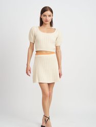 Jodi Skirt - Ivory