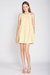 Kanika Mini Dress - Yellow