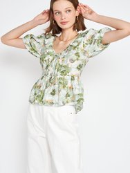 Lario Green Blouse