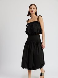 Nicollete Midi Skirt - Black