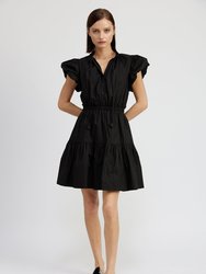 Nicollete Mini Dress - Black