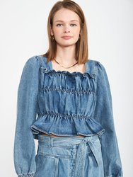 Palais Blouse - Denim