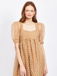 Sofia Mini Dress - Natural