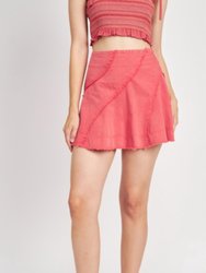 Tivoli Skirt - Luscious Red
