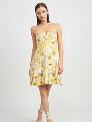 Torrey Mini Dress - Yellow Combo