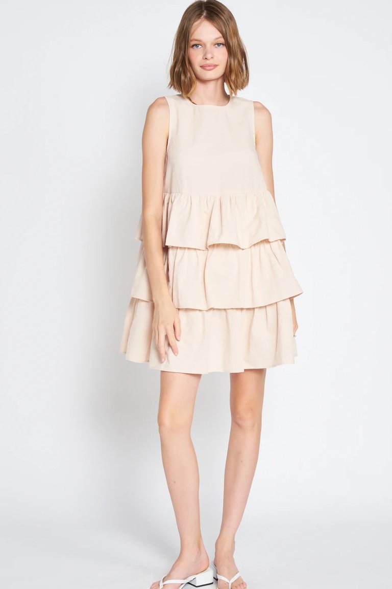 Viggo Mini Dress - Natural