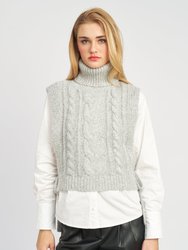 Waverly Sweater Shirt - Ivory Heather Grey