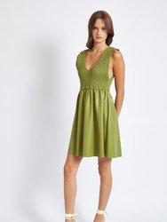 Wenn Mini Dress - Green