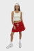 Dylan Pleated Skirt - Red