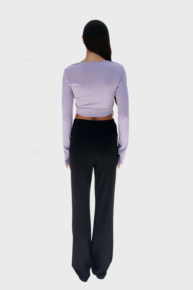 Mira Twisted Cropped Top