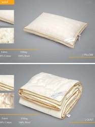 Enchante Home Luxury Wool Pillow
