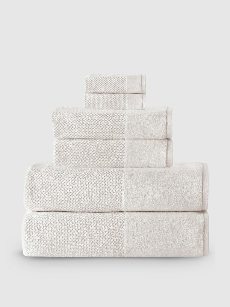 Incanto Turkish Cotton Towel Set of 6