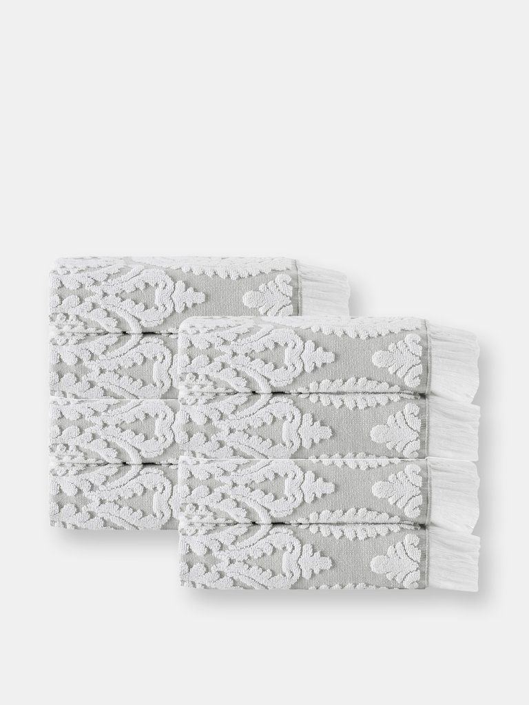 Laina Turkish Cotton 8 pcs Hand Towels - Beige