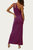 One-Shoulder Stretch-Jersey Cutout Maxi Dress In Orchid