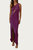 One-Shoulder Stretch-Jersey Cutout Maxi Dress In Orchid - Orchid