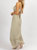 Tie Back Maxi Dress In Greige