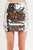 Fisheye Sequins Mini Skirt