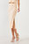 Midi Knit Skirt With Side Slit - Ivory