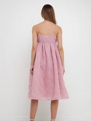 Organza Midi Dress