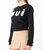 Oui Pearl Sweatshirt In Black