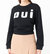 Oui Pearl Sweatshirt In Black - Black