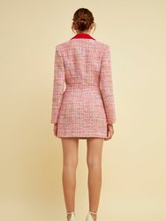 Premium Tweed Blazer Dress