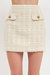 Premium Tweed Mini Skirt