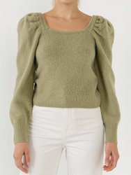 Puff Sleeve Sweater