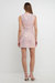 Sequin Tweed Mini Dress