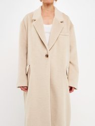 Single Button Coat