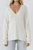 V- Neckline Long Sleeve Sweater