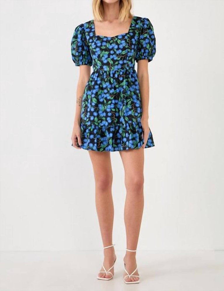 Blueberry Mini Dress
