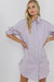 Classic Collared Dress Shirt - Lavender