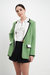 Color Block Blazer - Green Combo - Green Combo