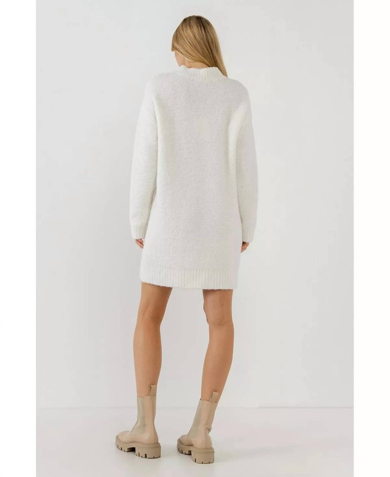 Cozy Round Sweater Dress