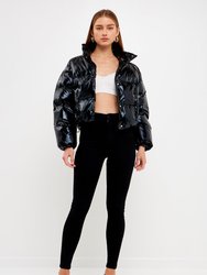 Cropped Puffer Jacket