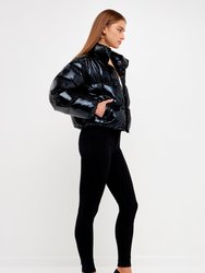 Cropped Puffer Jacket