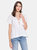 Front Tie Poplin Short Sleeve Top