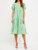 Gingham Midi Dress - Green