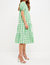 Gingham Midi Dress