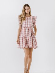 Gingham Mini Dress