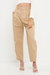 High Waist Pleated Trouser