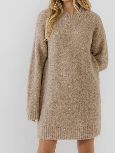 English Factory Long Sleeve Sweater Dress product