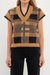 Mohair Plaid Vest