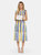 Multi Stripe Midi Dress