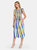 Multi Stripe Midi Dress