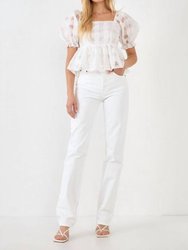 Off The Grid Top - White