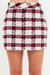 Plaid Mini Skirt