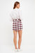 Plaid Mini Skirt